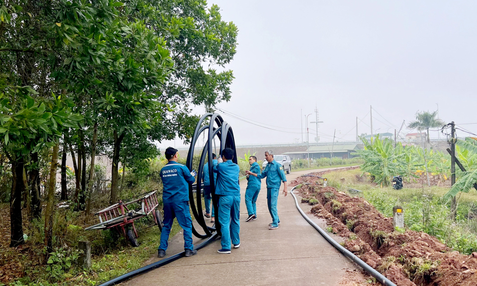 Nâng cao tỷ lệ sử dụng nước sạch trên địa bàn TP Móng Cái