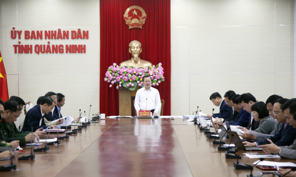 Chủ tịch UBND tỉnh chỉ đạo tháo gỡ khó khăn về nguồn vật liệu san lấp các dự án đầu tư công