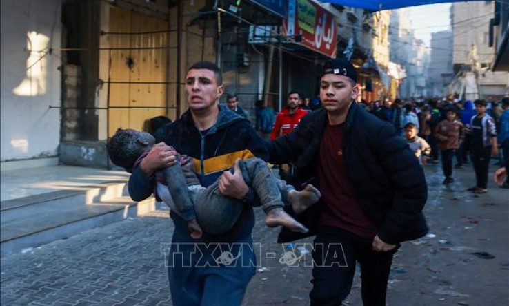 Xung đột Hamas - Israel: Nổ súng nhằm vào người dân Gaza đang chờ viện trợ gây nhiều thương vong