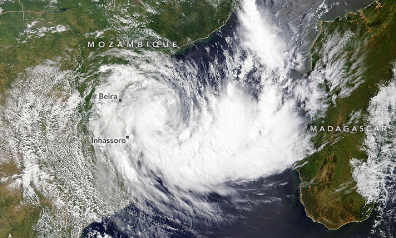 8.000 ngôi nhà ở Mozambiquebị hư hỏng do bão Filipo