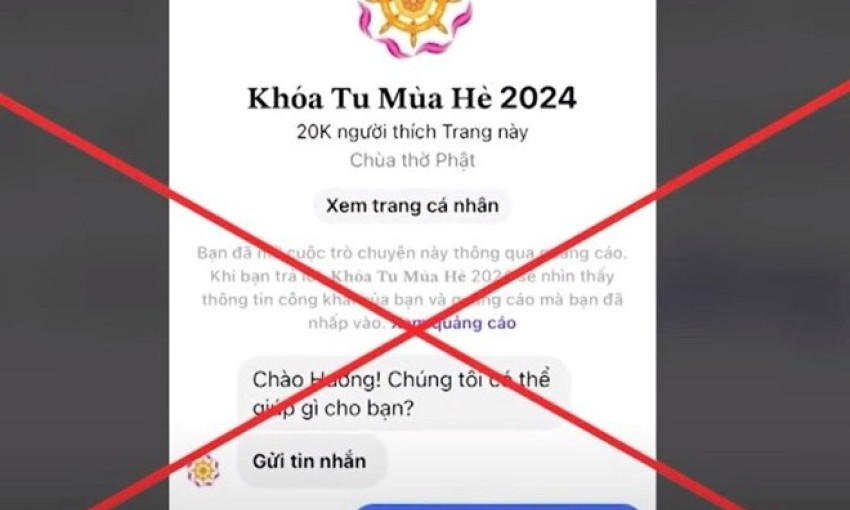 Sập bẫy khóa tu mùa hè, người phụ nữ ở Hà Nội bị chiếm đoạt 2,8 tỉ đồng
