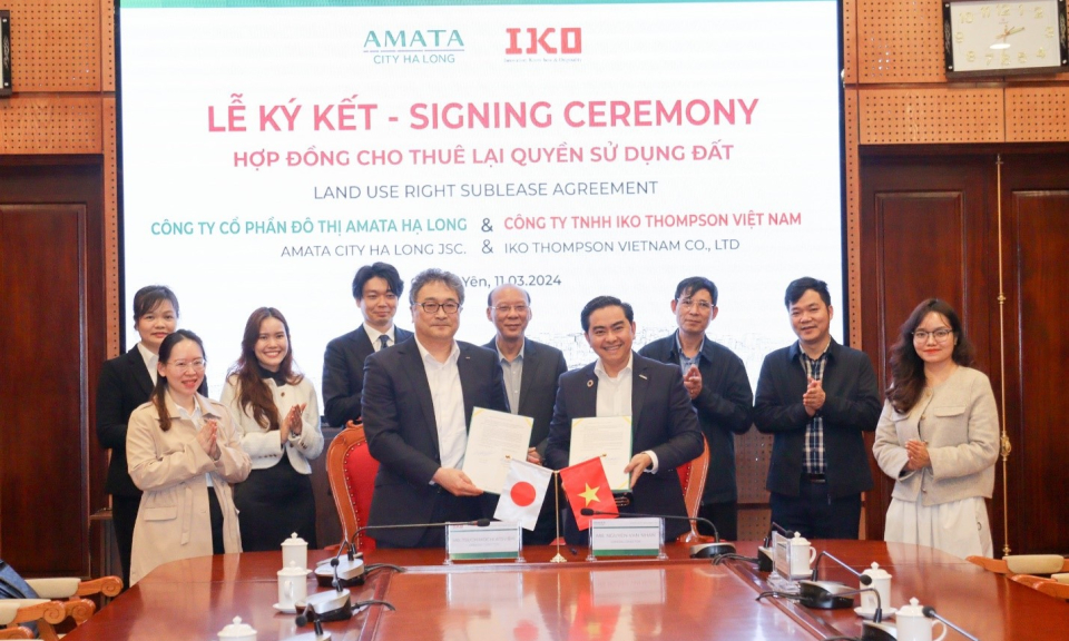 Amata Việt Nam khởi đầu năm 2024 ấn tượng với 2 khách hàng mới từ Bắc vào Nam