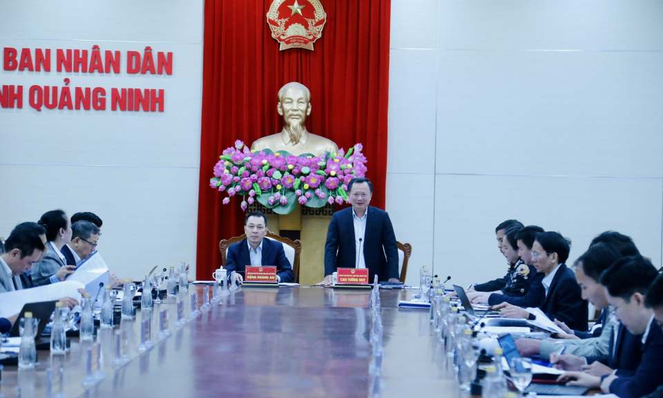 UBND tỉnh làm việc với Tập đoàn Điện lực Việt Nam