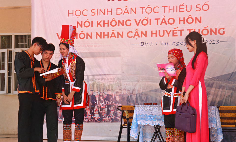 Giảm thiểu tảo hôn, hôn nhân cận huyết thống ở vùng đồng bào DTTS