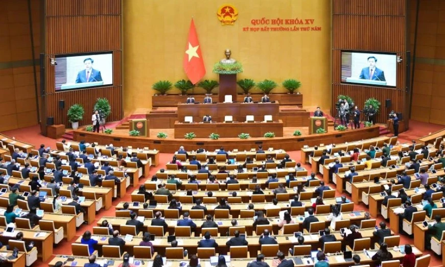 Quốc hội thông qua Nghị quyết miễn nhiệm chức vụ Chủ tịch nước đối với ông Võ Văn Thưởng