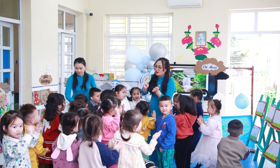 Hội thi giáo viên dạy giỏi cơ sở giáo dục mầm non tỉnh Quảng Ninh, năm học 2023-2024 