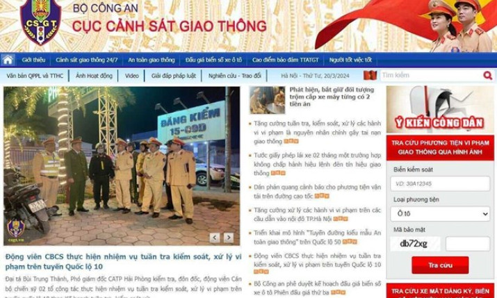Cách kiểm tra phạt nguội online mới nhất năm 2024