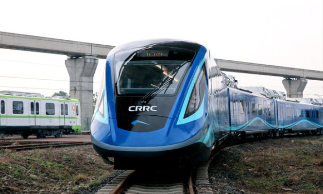 Trung Quốc thử nghiệm tàu đô thị đầu tiên chạy bằng hydro