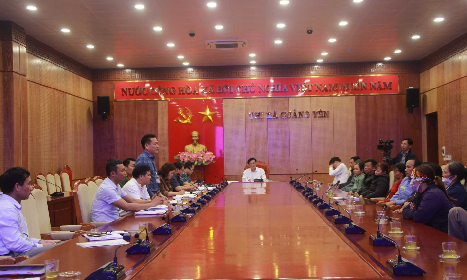 Quảng Yên: Tăng cường đối thoại, giải quyết từ cơ sở
