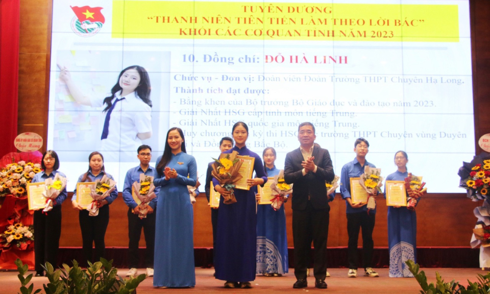 Đỗ Hà Linh - Gương mặt trẻ tiêu biểu tỉnh Quảng Ninh 2023