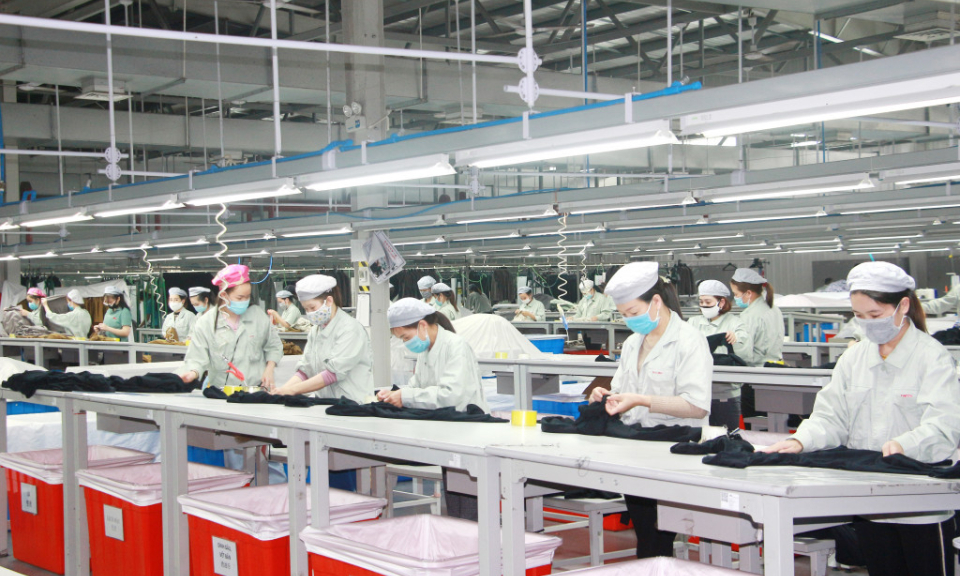 第一季度广宁省加工制造业稳步增长