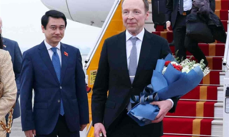 Top Finnish legislator begins official visit to Việt Nam