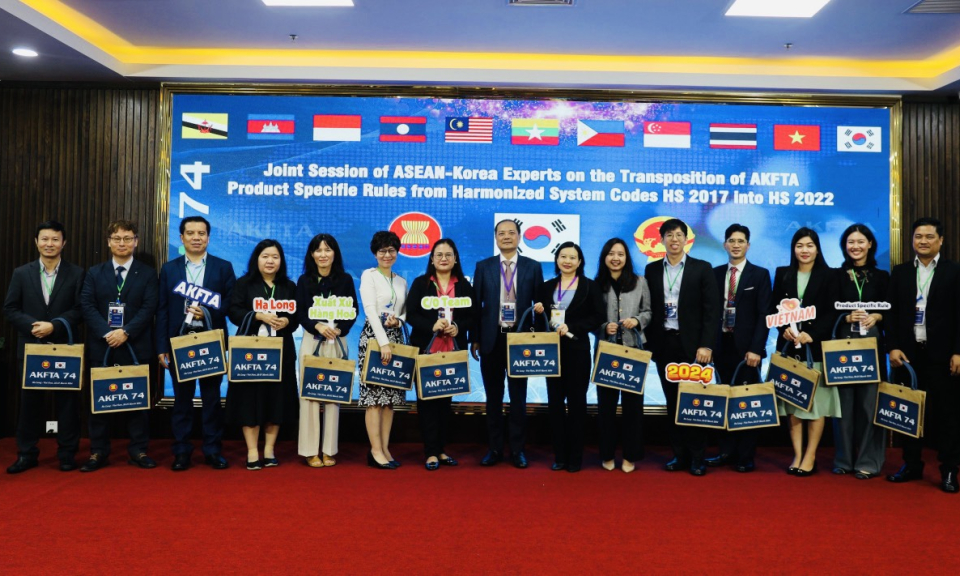 Hội nghị về quy tắc xuất xứ trong khuôn khổ Hiệp định Thương mại tự do ASEAN - Hàn Quốc