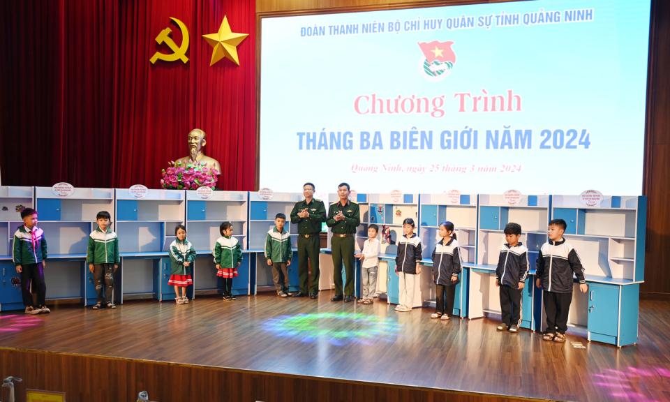 Đoàn thanh niên Bộ CHQS tỉnh Quảng Ninh: Tổ chức chương trình “Tháng Ba biên giới” năm 2024