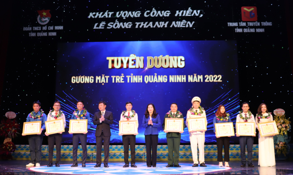 Lễ tuyên dương Gương mặt trẻ, Tài năng trẻ tiêu biểu tỉnh Quảng Ninh năm 2023 sẽ diễn ra vào tối 26/3
