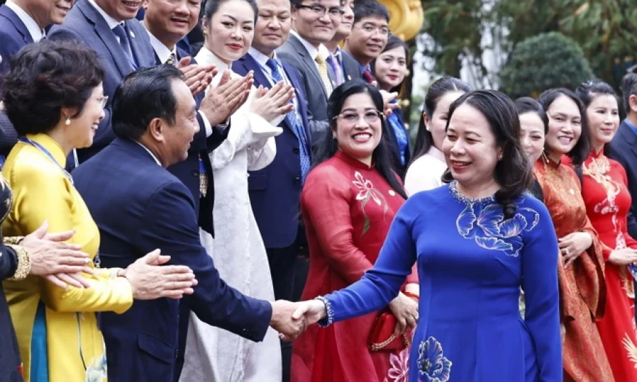Quyền Chủ tịch nước Võ Thị Ánh Xuân gặp mặt Hội Doanh nhân Trẻ Việt Nam