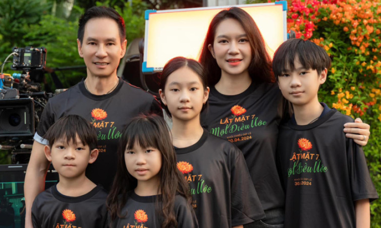 Bốn con của Lý Hải tham gia 'Lật mặt 7'