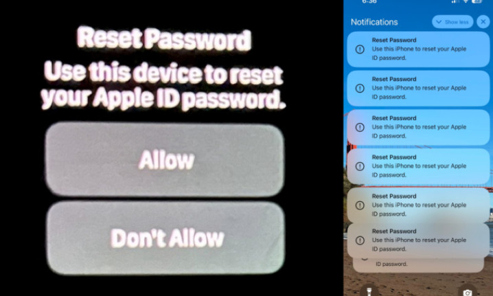 Người dùng iPhone bị 'dội bom' yêu cầu đặt lại mật khẩu