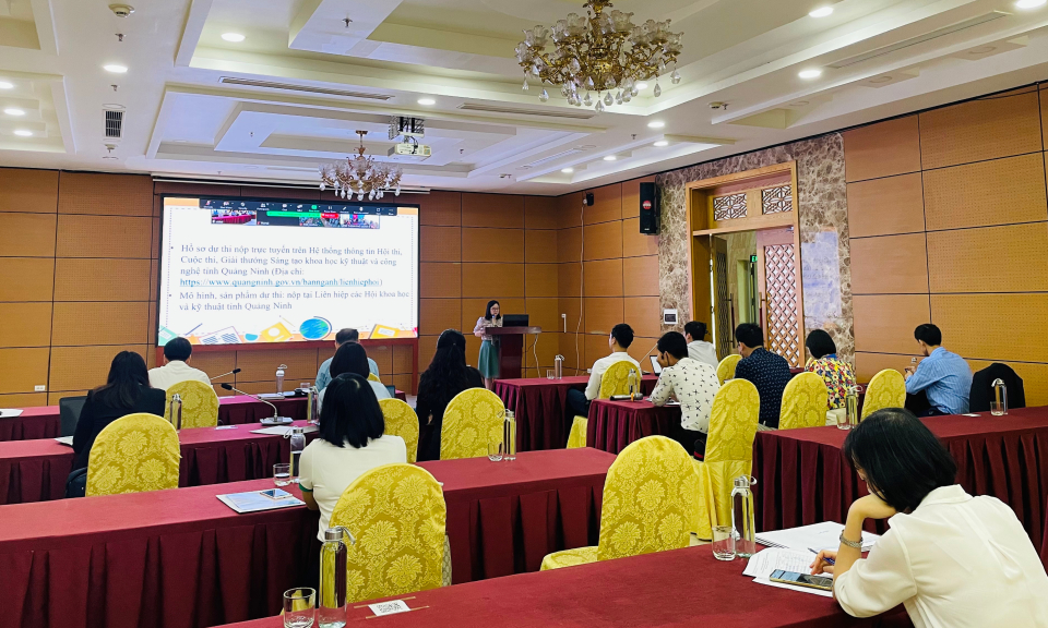 Triển khai Cuộc thi Sáng tạo thanh thiếu niên, nhi đồng tỉnh Quảng Ninh lần thứ IX, năm 2024
