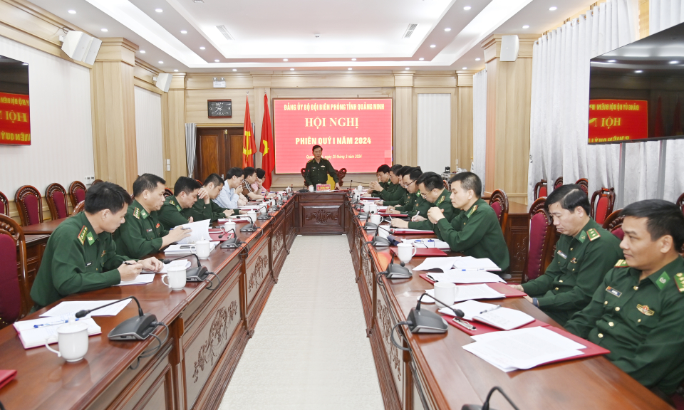 Đảng ủy, Bộ chỉ huy BĐBP tỉnh triển khai nhiệm vụ công tác biên phòng 