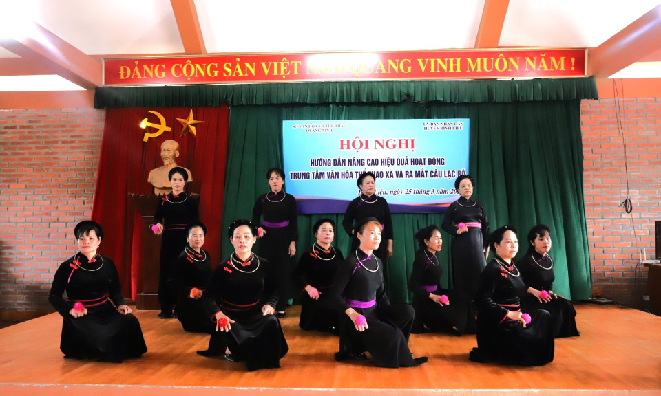 Nâng cao hiệu quả hoạt động trung tâm văn hóa - thể thao cấp xã
