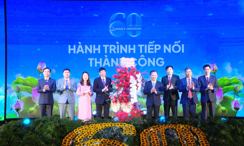 Kỷ niệm 60 năm thành lập QUNIMEX