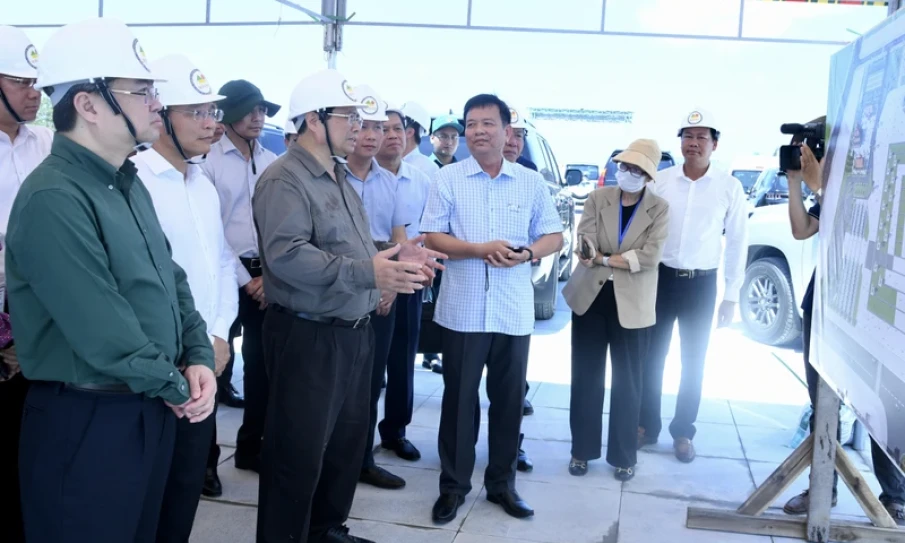 Thủ tướng Phạm Minh Chính khảo sát một số công trình trọng điểm tại Phú Quốc