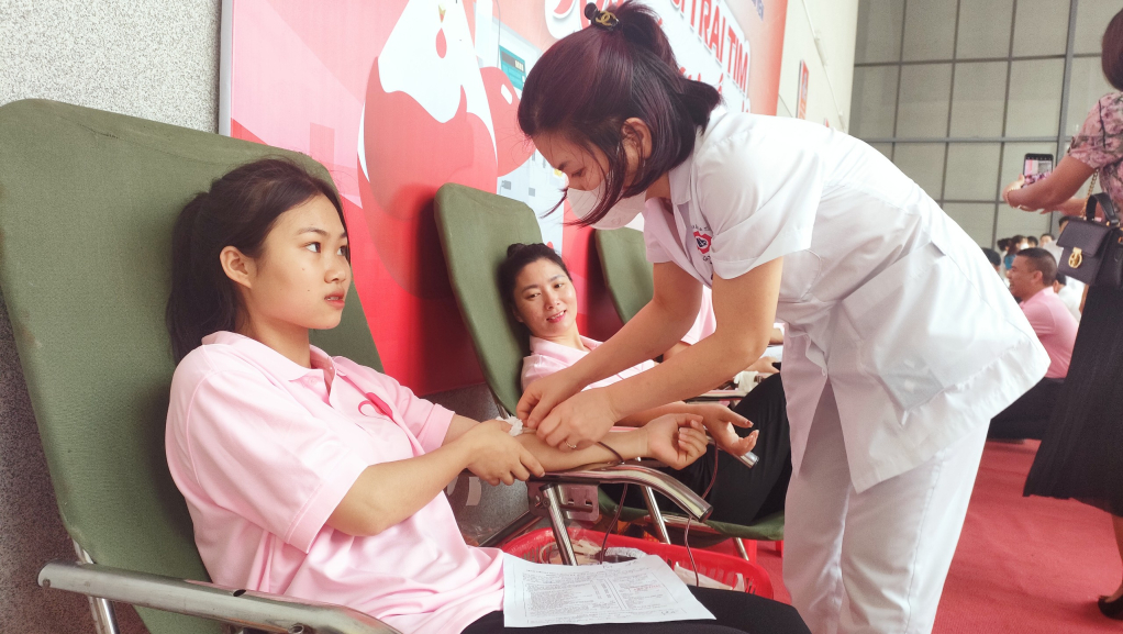 Ngày hội hiến máu tình nguyện đợt 1 năm 2024 huyện Tiên Yên tiếp nhận 375 đơn vị máu.