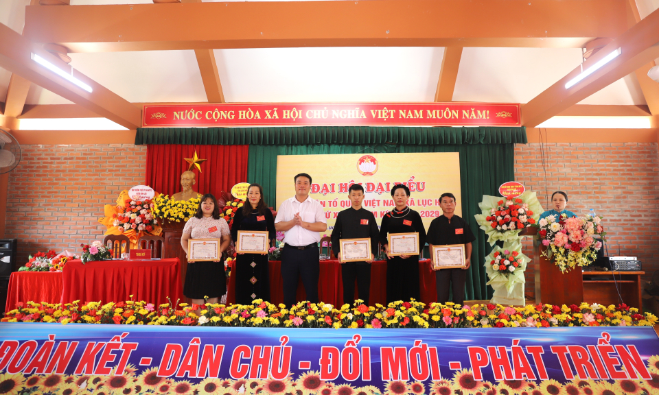 Bình Liêu: Tổ chức thành công Đại hội điểm MTTQ xã Lục Hồn