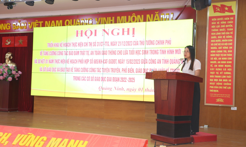Tăng cường công tác đảm bảo TTATGT cho học sinh trong tình hình mới