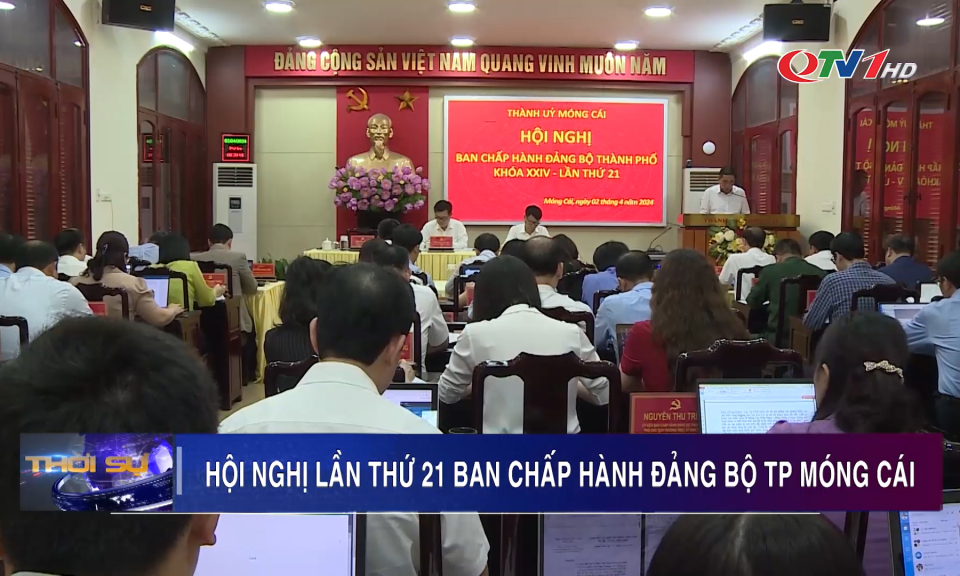 Chủ tịch UBND tỉnh Cao Tường Huy dự hội nghị Ban Chấp hành Đảng bộ TP Móng Cái