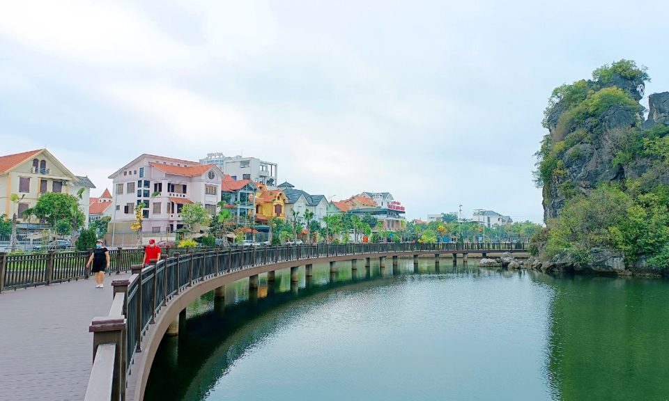 Không gian đi bộ, check-in lãng mạn 