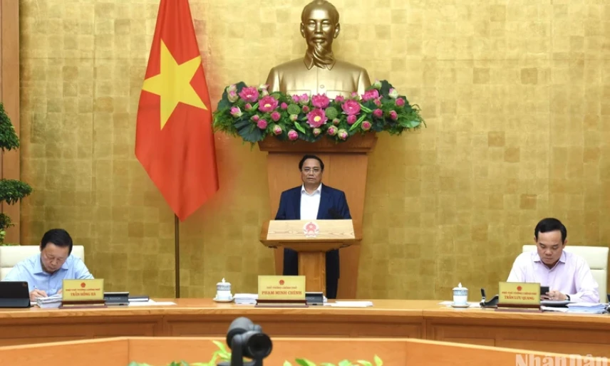 Thủ tướng Phạm Minh Chính chủ trì phiên họp Chính phủ thường kỳ tháng 3 và Hội nghị trực tuyến với địa phương