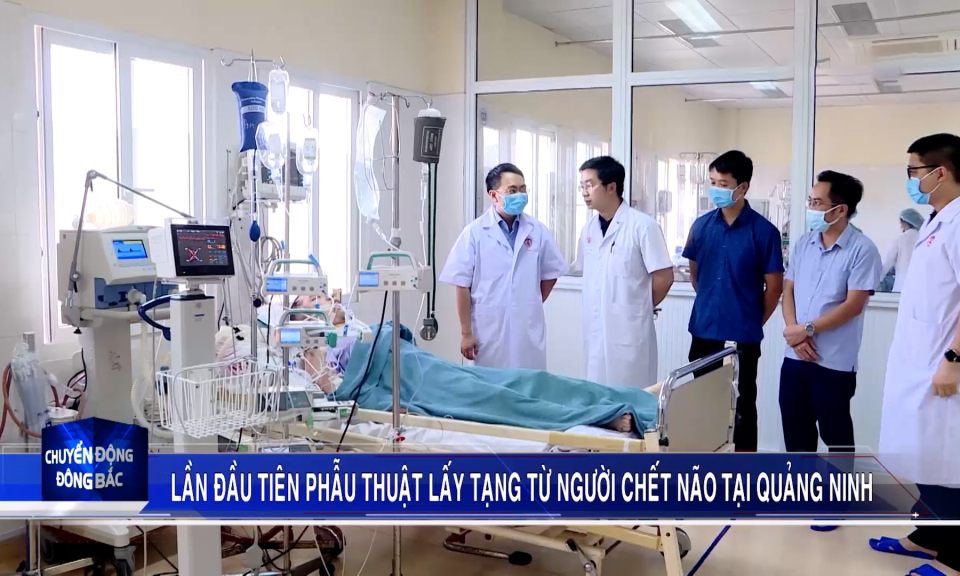 Lần đầu tiên phẫu thuật lấy tạng ngay tại tuyến tỉnh từ người chết não tại Quảng Ninh