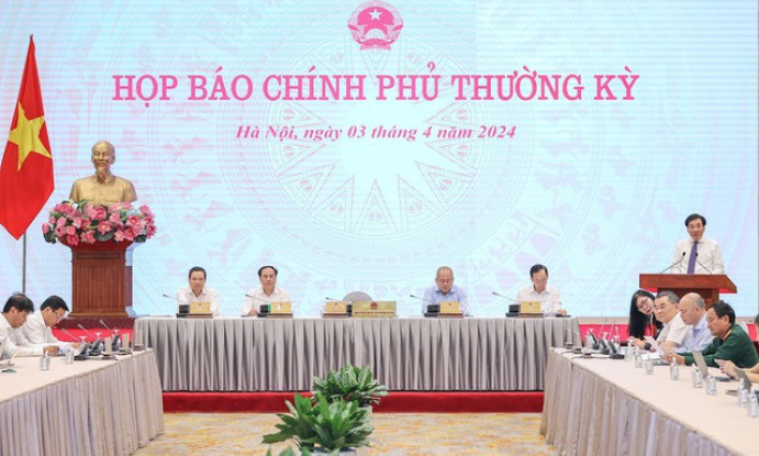Họp báo Chính phủ thường kỳ tháng 3