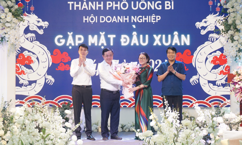 Uông Bí: Gặp mặt doanh nghiệp xuân 2024