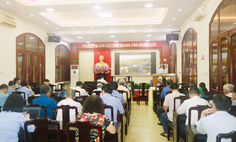 TP Móng Cái nghe và lấy ý kiến về dự thảo Quy chế quản lý kiến trúc