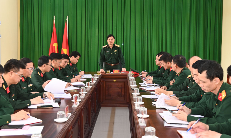 Bộ Tư lệnh Quân khu 3 kiểm tra tại Bộ CHQS tỉnh Quảng Ninh