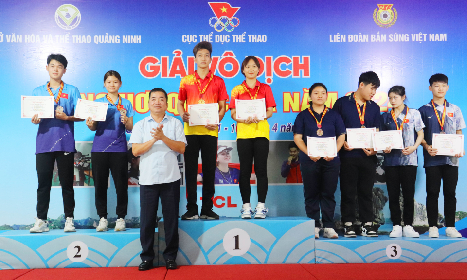 Kết thúc Giải Vô địch Súng hơi quốc gia 2024, Quảng Ninh giành 6 huy chương 