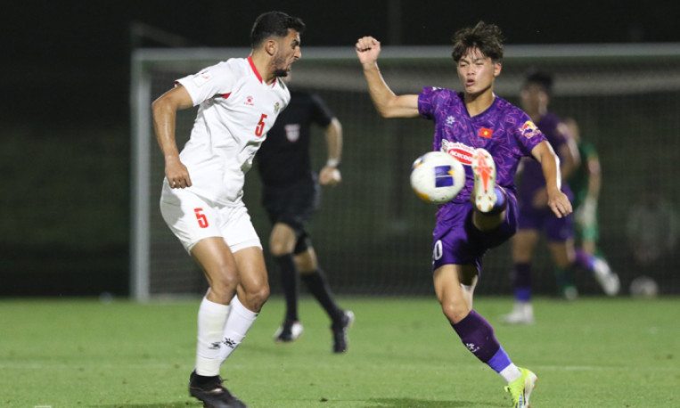 Việt Nam thua Jordan trước giải U23 châu Á