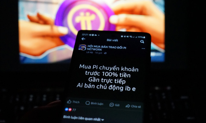 Bị lừa khi trao đổi tiền ảo Pi