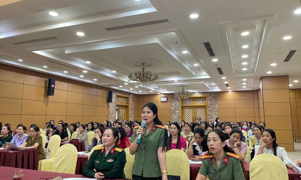 Hội LHPN tỉnh tập huấn cho báo cáo viên, tuyên truyền viên năm 2024
