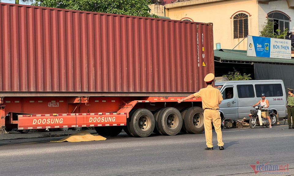 Đâm xe liên hoàn trên Quốc lộ 1A ở Quảng Trị, 1 người tử vong