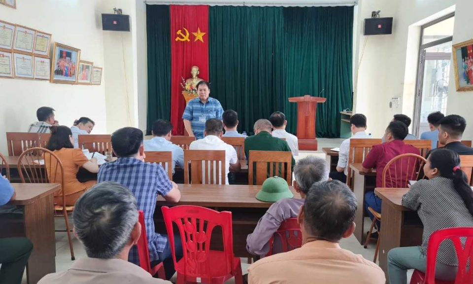 Tái định cư cho người dân vùng sụt lún