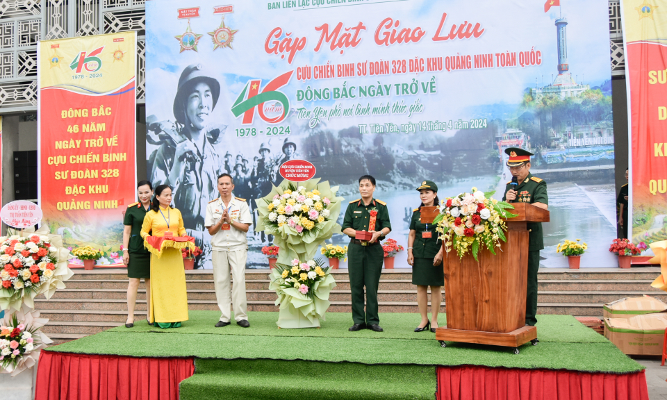 Gặp mặt giao lưu CCB Sư đoàn 328 Đặc khu Quảng Ninh toàn quốc
