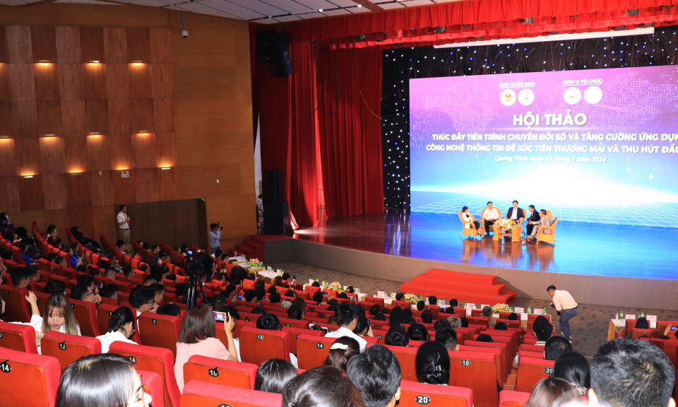 Hội thảo thúc đẩy tiến trình chuyển đổi số để xúc tiến thương mại