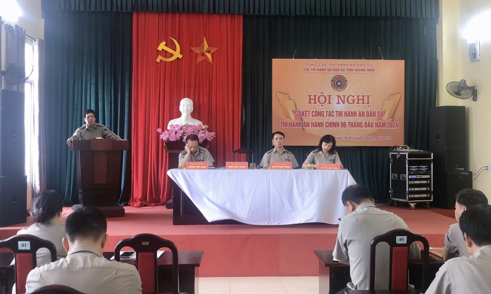 Sơ kết công tác thi hành án dân sự