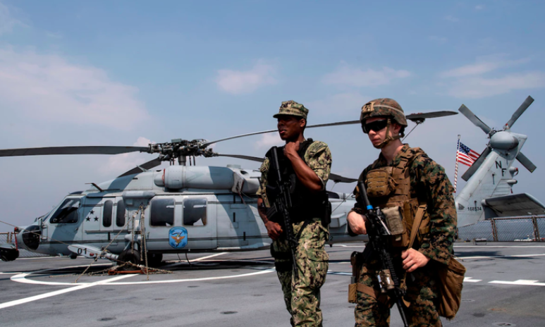 Mỹ và Philippines tập trận mô phỏng chiếm lại đảo bị chiếm đóng