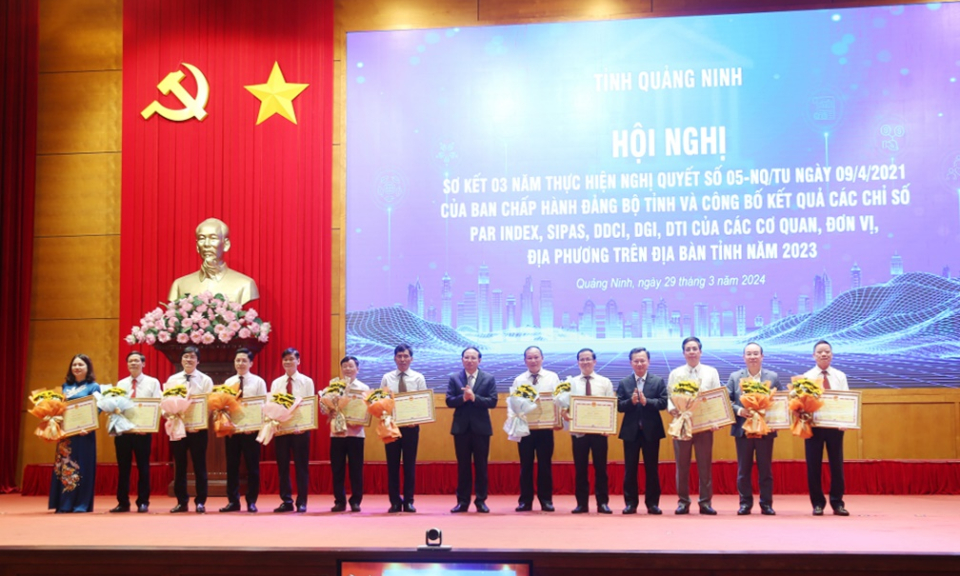Nỗ lực vươn lên vị thế dẫn đầu chỉ số SIPAS của tỉnh Quảng Ninh