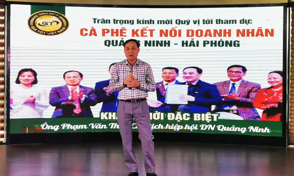 Đẩy mạnh kết nối doanh nhân Quảng Ninh - Hải Phòng